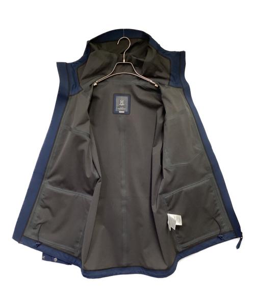 HAGLOFS（ホグロフス）HAGLOFS (ホグロフス) エコプルーフジャケット ネイビー サイズ:Mの古着・服飾アイテム