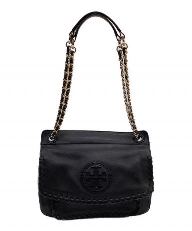 タグチェーンが取れてるのでお安く　　　【TORYBURCH】ブラックコート　　　　　サイズ2 中古・古着通販】TORY BURCH (トリーバーチ) チェーンショルダーバッグ