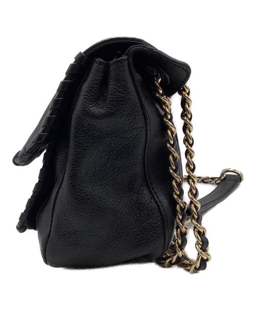 TORY BURCH（トリーバーチ）TORY BURCH (トリーバーチ) チェーンショルダーバッグ ブラックの古着・服飾アイテム
