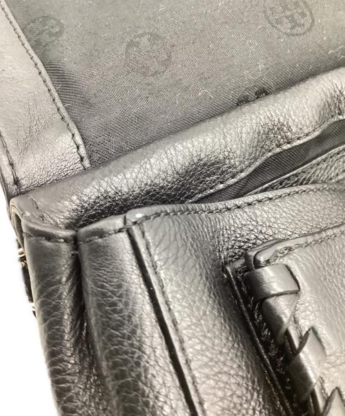 TORY BURCH（トリーバーチ）TORY BURCH (トリーバーチ) チェーンショルダーバッグ ブラックの古着・服飾アイテム