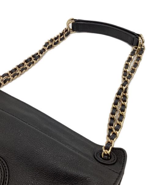 TORY BURCH（トリーバーチ）TORY BURCH (トリーバーチ) チェーンショルダーバッグ ブラックの古着・服飾アイテム