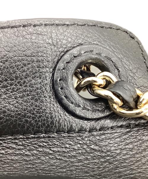 TORY BURCH（トリーバーチ）TORY BURCH (トリーバーチ) チェーンショルダーバッグ ブラックの古着・服飾アイテム