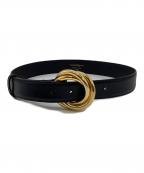 Salvatore Ferragamoサルヴァトーレ フェラガモ）の古着「トリニティベルト」｜ブラック