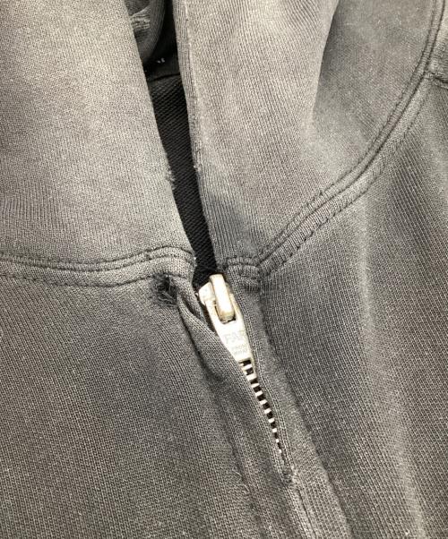 FARFROMWHAT（ファーフロムワット）FARFROMWHAT (ファーフロムワット) FAR WASHED HOODIE ZIP-UP（ファー ウォッシュド フーディー ジップアップ） ブラック サイズ:2の古着・服飾アイテム