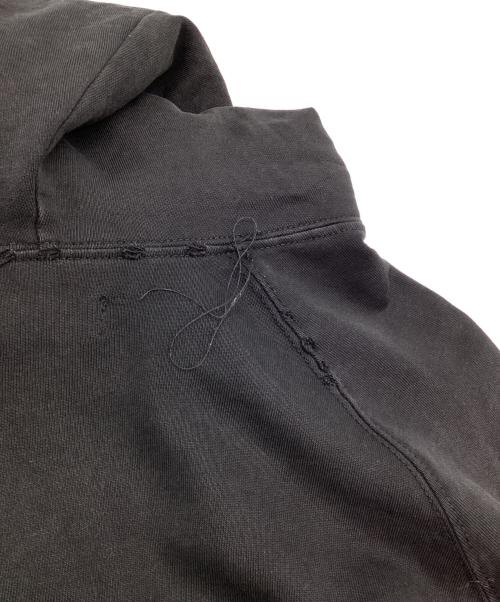 FARFROMWHAT（ファーフロムワット）FARFROMWHAT (ファーフロムワット) FAR WASHED HOODIE ZIP-UP（ファー ウォッシュド フーディー ジップアップ） ブラック サイズ:2の古着・服飾アイテム