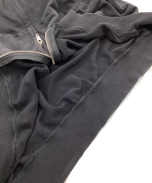 FARFROMWHAT（ファーフロムワット）FARFROMWHAT (ファーフロムワット) FAR WASHED HOODIE ZIP-UP（ファー ウォッシュド フーディー ジップアップ） ブラック サイズ:2の古着・服飾アイテム