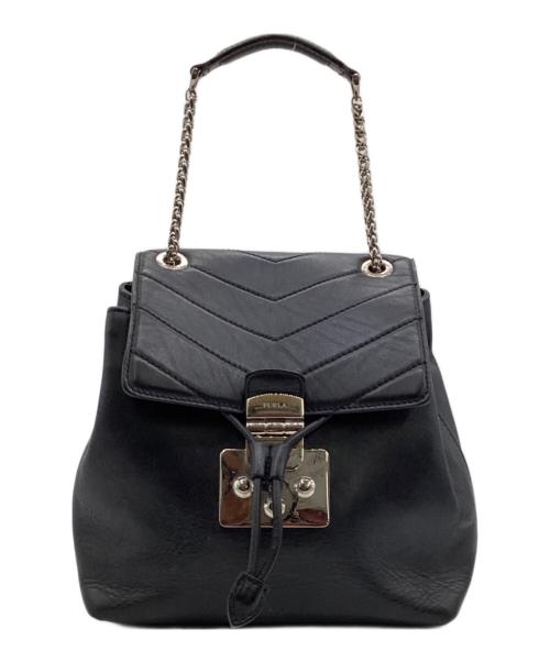 FURLA（フルラ）FURLA (フルラ) リュック ブラックの古着・服飾アイテム
