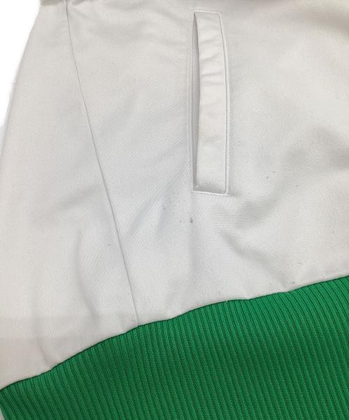 adidas（アディダス）adidas (アディダス) Bill McMullen (ビル・マクマレン) adicolor G6 トラックジャケット ホワイト×グリーン サイズ:Mの古着・服飾アイテム