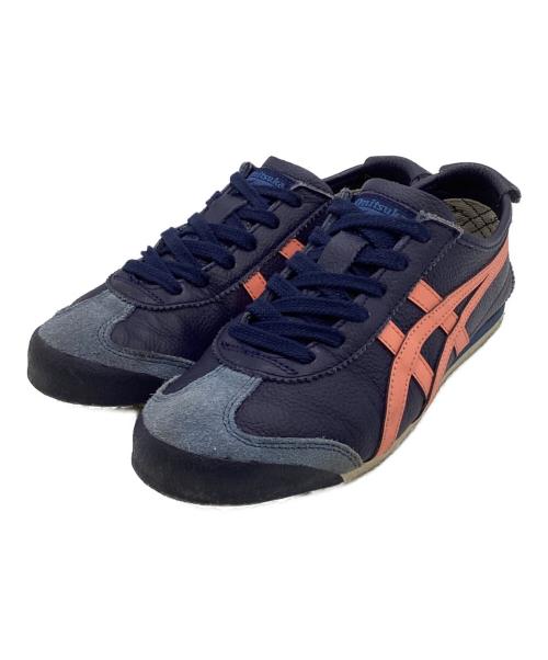 Onitsuka Tiger（オニツカタイガー）Onitsuka Tiger (オニツカタイガー) MEXICO 66（メキシコ 66）スニーカー ネイビー サイズ:23㎝の古着・服飾アイテム