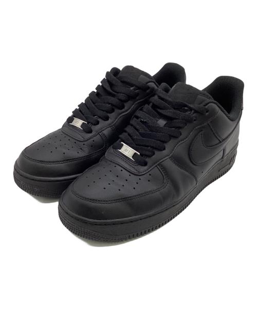 NIKE（ナイキ）NIKE (ナイキ) AIR FORCE 1 '07（エアフォース1 ’07）スニーカー ブラック サイズ:US9.5の古着・服飾アイテム