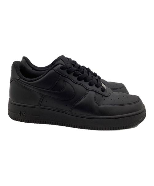 NIKE（ナイキ）NIKE (ナイキ) AIR FORCE 1 '07（エアフォース1 ’07）スニーカー ブラック サイズ:US9.5の古着・服飾アイテム