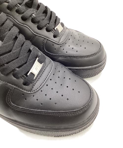 NIKE（ナイキ）NIKE (ナイキ) AIR FORCE 1 '07（エアフォース1 ’07）スニーカー ブラック サイズ:US9.5の古着・服飾アイテム