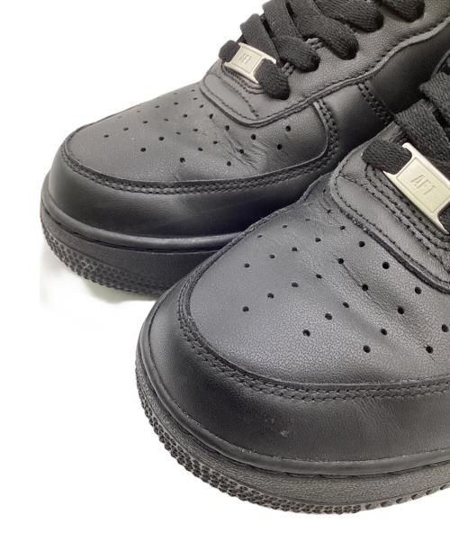 NIKE（ナイキ）NIKE (ナイキ) AIR FORCE 1 '07（エアフォース1 ’07）スニーカー ブラック サイズ:US9.5の古着・服飾アイテム
