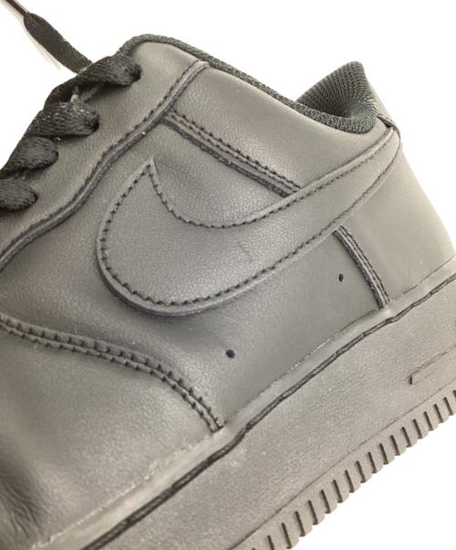 NIKE（ナイキ）NIKE (ナイキ) AIR FORCE 1 '07（エアフォース1 ’07）スニーカー ブラック サイズ:US9.5の古着・服飾アイテム