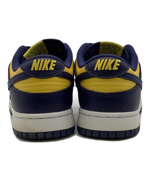 NIKE（ナイキ）NIKE (ナイキ) DUNK LOW RETRO（ダンク ロー レトロ）スニーカー イエロー×ネイビー サイズ:US9の古着・服飾アイテム