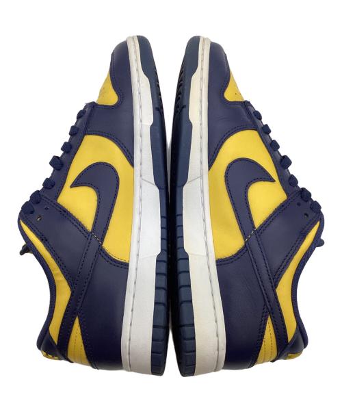 NIKE（ナイキ）NIKE (ナイキ) DUNK LOW RETRO（ダンク ロー レトロ）スニーカー イエロー×ネイビー サイズ:US9の古着・服飾アイテム