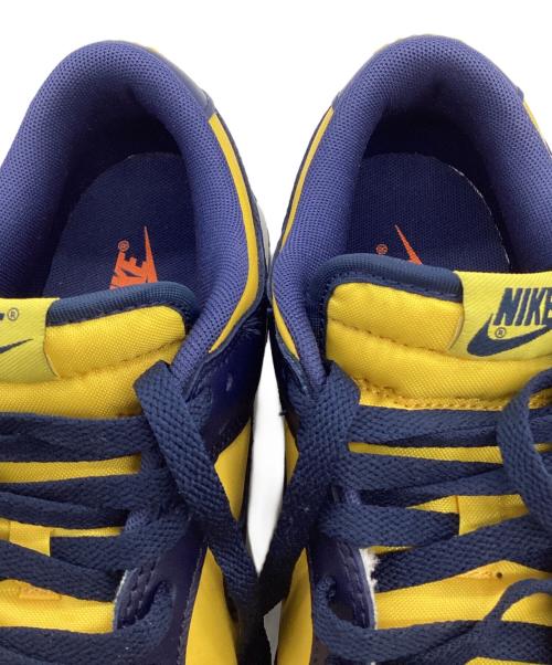 NIKE（ナイキ）NIKE (ナイキ) DUNK LOW RETRO（ダンク ロー レトロ）スニーカー イエロー×ネイビー サイズ:US9の古着・服飾アイテム