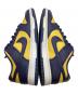 中古・古着 NIKE (ナイキ) DUNK LOW RETRO（ダンク ロー レトロ）スニーカー イエロー×ネイビー サイズ:US9：6000円