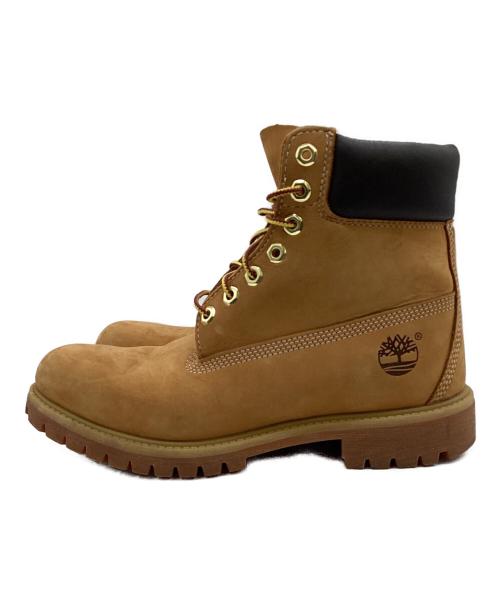 Timberland（ティンバーランド）Timberland (ティンバーランド) 6インチ プレミアム ウォータープルーフ ブーツ ベージュ サイズ:US8Wの古着・服飾アイテム