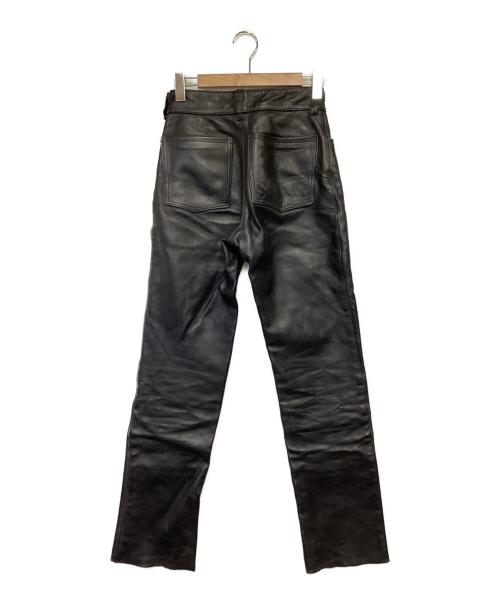 VANSON（バンソン）VANSON (バンソン) レザーバイカーパンツ ブラック サイズ:29の古着・服飾アイテム