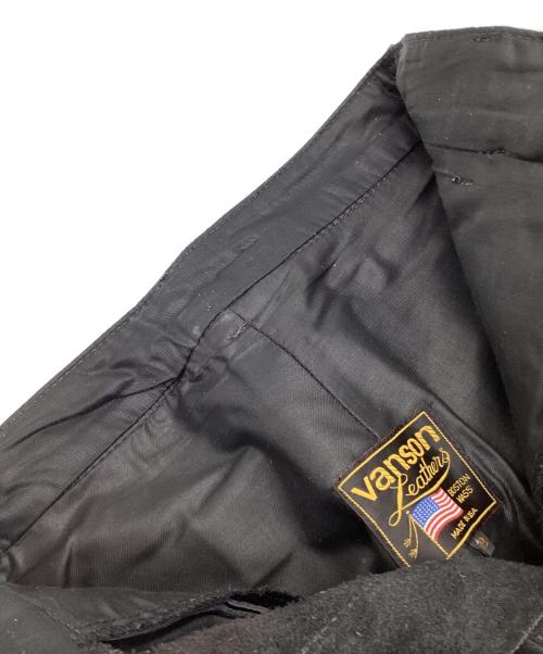 VANSON（バンソン）VANSON (バンソン) レザーバイカーパンツ ブラック サイズ:29の古着・服飾アイテム