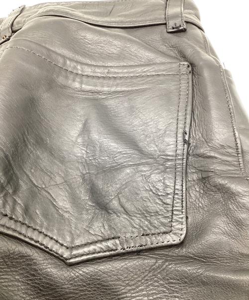 VANSON（バンソン）VANSON (バンソン) レザーバイカーパンツ ブラック サイズ:29の古着・服飾アイテム