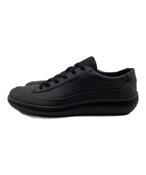 ECCO（エコー）ECCO (エコー) SOFT ZERO M（ソフト ゼロ スニーカー） ブラック サイズ:EU43の古着・服飾アイテム