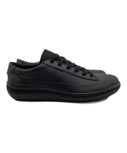 ECCO（エコー）ECCO (エコー) SOFT ZERO M（ソフト ゼロ スニーカー） ブラック サイズ:EU43の古着・服飾アイテム