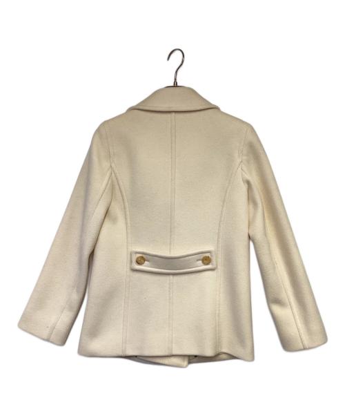 BURBERRY LONDON（バーバリーロンドン）BURBERRY LONDON (バーバリーロンドン) Pコート アイボリー サイズ:38の古着・服飾アイテム