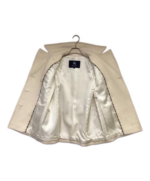 BURBERRY LONDON（バーバリーロンドン）BURBERRY LONDON (バーバリーロンドン) Pコート アイボリー サイズ:38の古着・服飾アイテム