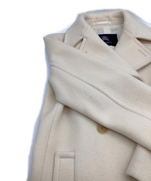BURBERRY LONDON（バーバリーロンドン）BURBERRY LONDON (バーバリーロンドン) Pコート アイボリー サイズ:38の古着・服飾アイテム