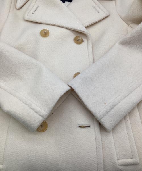 BURBERRY LONDON（バーバリーロンドン）BURBERRY LONDON (バーバリーロンドン) Pコート アイボリー サイズ:38の古着・服飾アイテム