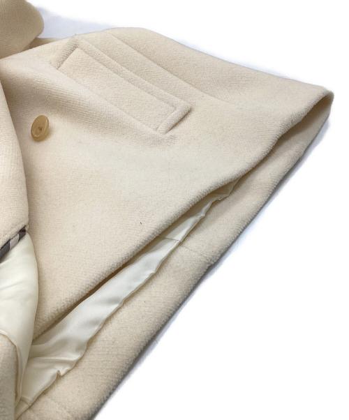 BURBERRY LONDON（バーバリーロンドン）BURBERRY LONDON (バーバリーロンドン) Pコート アイボリー サイズ:38の古着・服飾アイテム