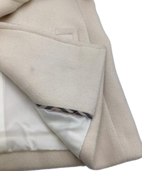 BURBERRY LONDON（バーバリーロンドン）BURBERRY LONDON (バーバリーロンドン) Pコート アイボリー サイズ:38の古着・服飾アイテム