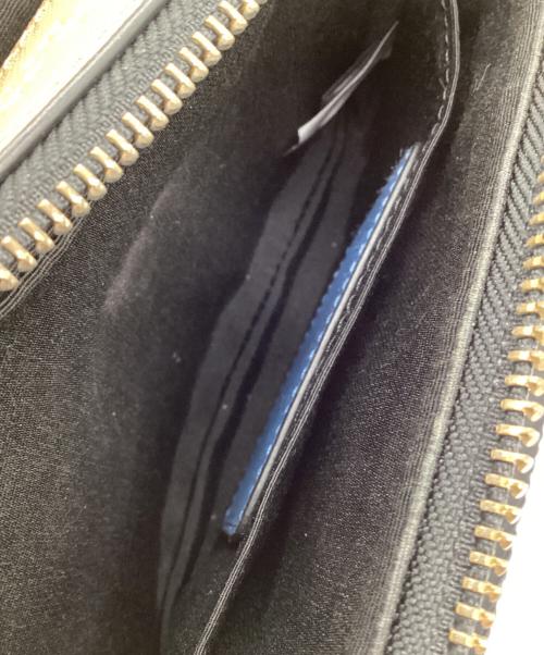 MARC JACOBS（マークジェイコブス）MARC JACOBS (マークジェイコブス) THE SNAPSHOT（スナップショット）ショルダーバッグ ブルー×ベージュの古着・服飾アイテム