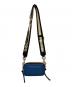 MARC JACOBS (マークジェイコブス) THE SNAPSHOT（スナップショット）ショルダーバッグ ブルー×ベージュ：10000円