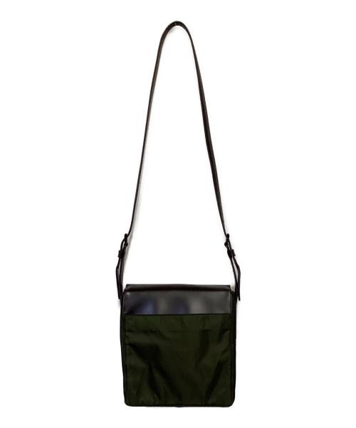 PRADA（プラダ）PRADA (プラダ) ショルダーバッグ ブラウン×グリーンの古着・服飾アイテム