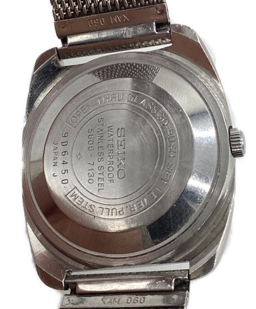 SEIKO（セイコー）SEIKO (セイコー) ロードマチック 23石 自動巻き腕時計 ホワイトの古着・服飾アイテム