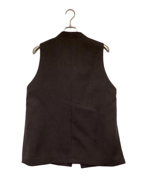 MARW UNITED ARROWS（マルゥ ユナイテッドアローズ）MARW UNITED ARROWS (マルゥ ユナイテッドアローズ) ウエストベルト ジレ ダークブラウン サイズ:-の古着・服飾アイテム