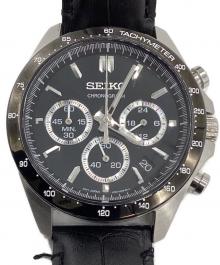 SEIKO（セイコー）の古着「クロノグラフ クォーツ腕時計」｜ブラック