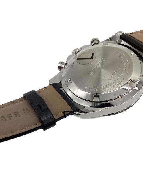 SEIKO（セイコー）SEIKO (セイコー) クロノグラフ クォーツ腕時計 ブラックの古着・服飾アイテム