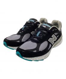 NEW BALANCE（ニューバランス）の古着「990V3 スニーカー」｜ブラック×グレー