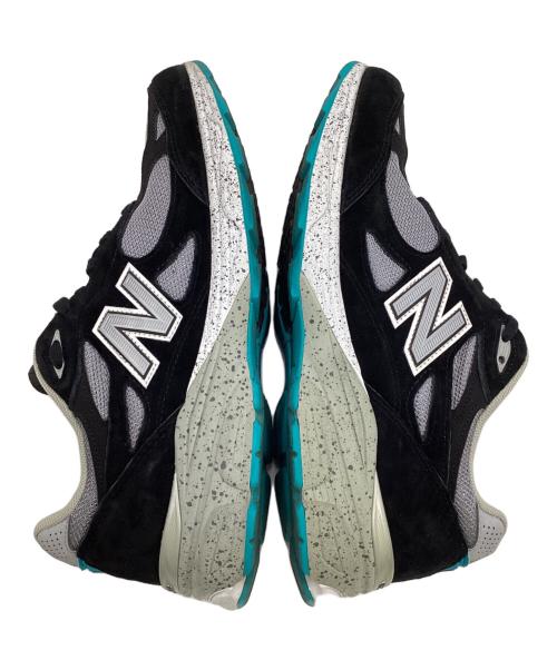 NEW BALANCE（ニューバランス）NEW BALANCE (ニューバランス) 990V3 スニーカー ブラック×グレー サイズ:US10.5の古着・服飾アイテム