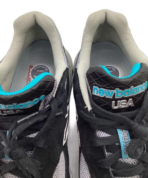 NEW BALANCE（ニューバランス）NEW BALANCE (ニューバランス) 990V3 スニーカー ブラック×グレー サイズ:US10.5の古着・服飾アイテム