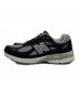 NEW BALANCE (ニューバランス) 990V3 スニーカー ブラック×グレー サイズ:US10.5：15000円