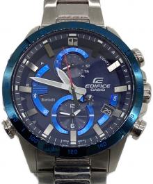CASIO（カシオ）の古着「EDIFICE タフソーラー 腕時計」｜ブルー
