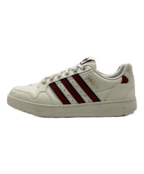 adidas（アディダス）adidas (アディダス) NY 90 スニーカー ホワイト×レッド サイズ:26cmの古着・服飾アイテム