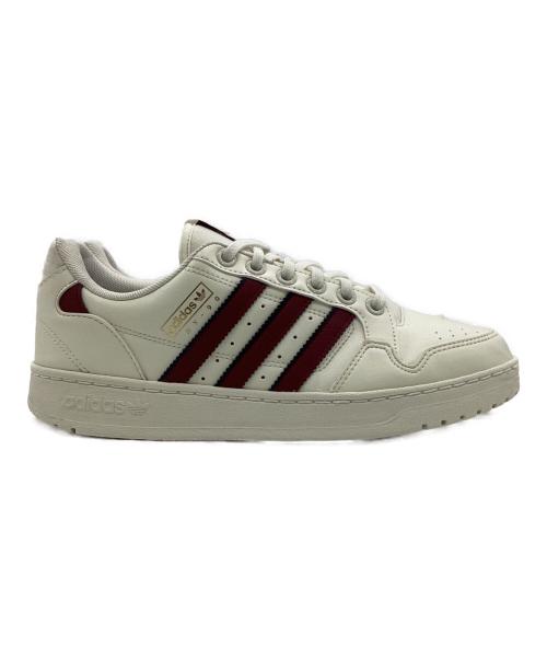 adidas（アディダス）adidas (アディダス) NY 90 スニーカー ホワイト×レッド サイズ:26cmの古着・服飾アイテム