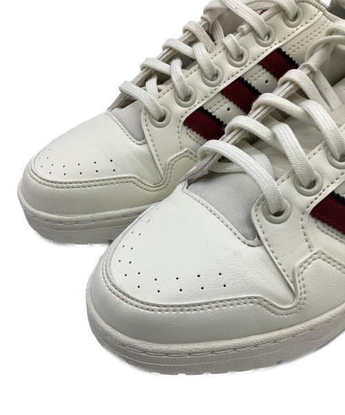 adidas（アディダス）adidas (アディダス) NY 90 スニーカー ホワイト×レッド サイズ:26cmの古着・服飾アイテム