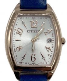 CITIZEN（シチズン）の古着「クロスシーハッピーフライト エコドライブ 腕時計」｜シルバー